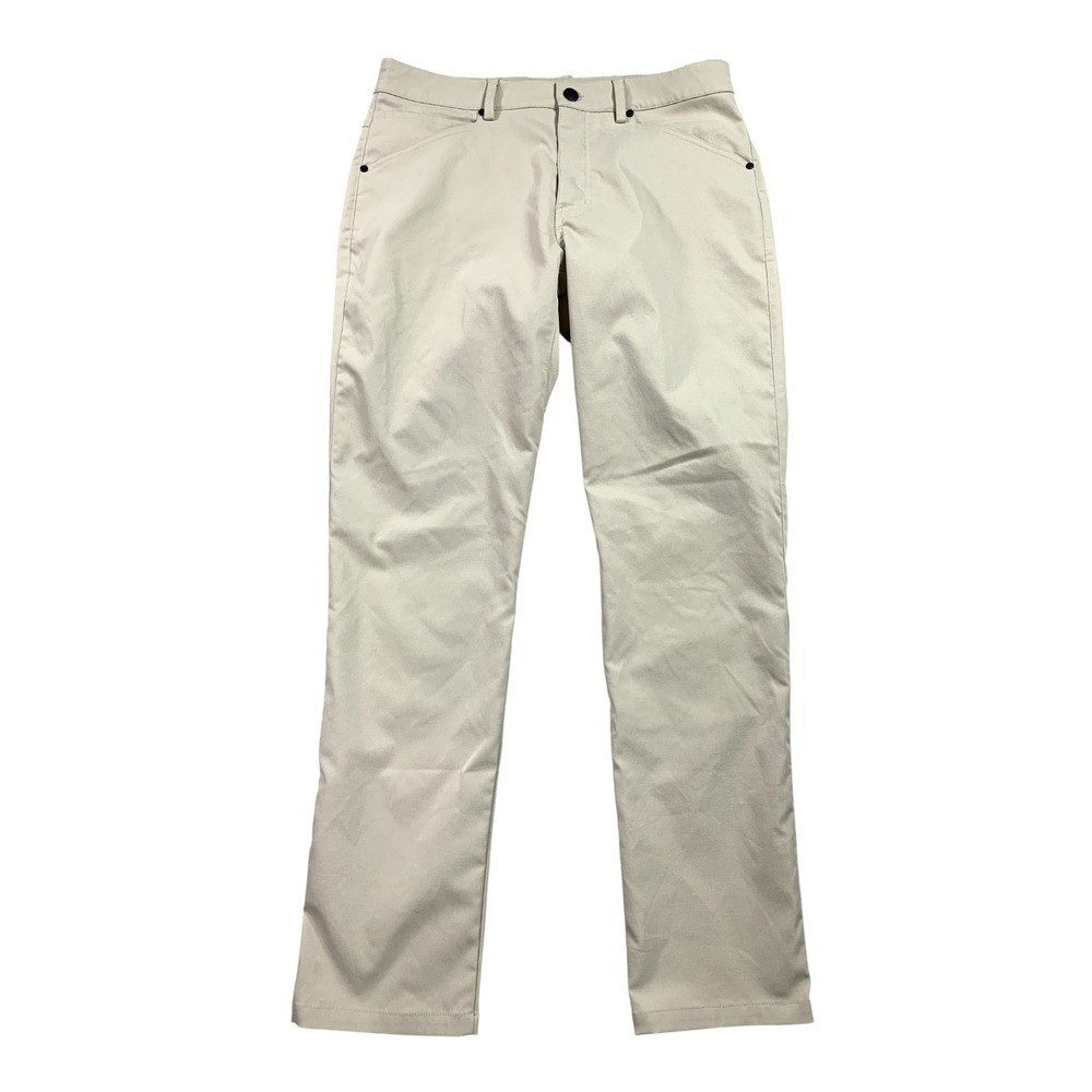Myles Tour Pant Mens 32x30 Khaki Performance 4-Way Stretch 5-Pocket‎ Grip Waist